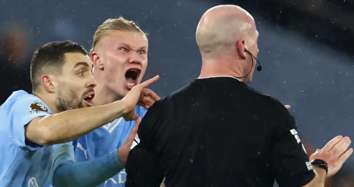 Manchester City - Tottenham, nedjelja, 3. 12. 2023., derbi 14. kola engleskog PremiershipaMateo KovačićErling HaalandSimon Hooper