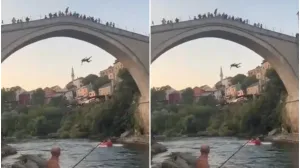 Objavljen snimak skoka/Printscreen/X.com//