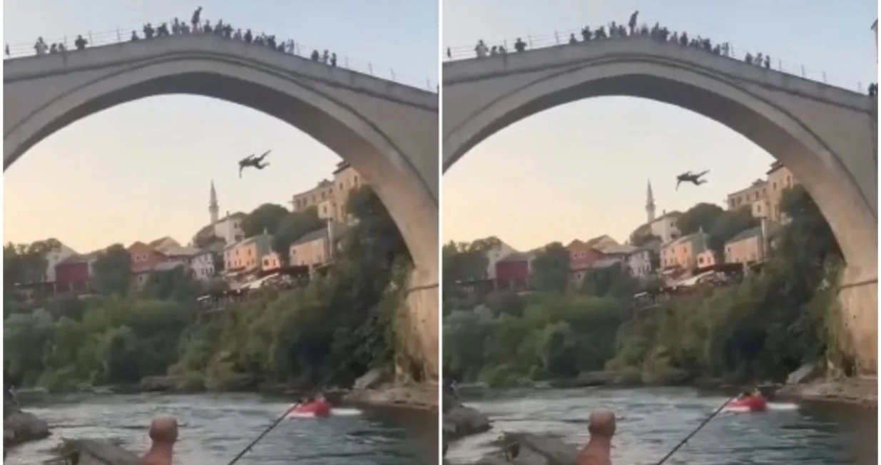 Objavljen snimak skoka/Printscreen/X.com//