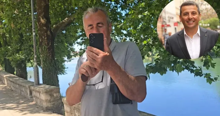 Izvijesni Đuro Perišić, za kojeg Vukanović tvrdi da ga je verbalno napao/Nebojša Vukanović