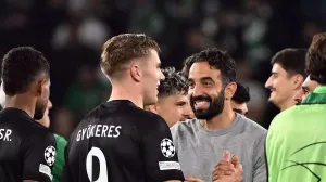 Viktor Gyokeres i Ruben Amorim dok su obojica bila u Sportingu (FOTO: X)