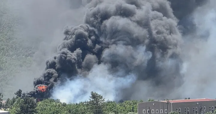požar u hercegovini, ljubuški, vjetar otežava gašenje/Facebook