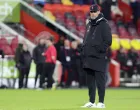epa10386596 Liverpool manager Jurgen Klopp reacts prior to the English Premier League soccer match between Brentford FC and Liverpool FC in Brentford, Britain, 02 January 2023. EPA/Kieran Galvin EDITORIAL USE ONLY. No use with unauthorized audio, video, data, fixture lists, club/league logos or 'live' services. Online in-match use limited to 120 images, no video emulation. No use in betting, games or single club/league/player publications