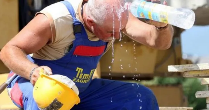 rad vrućina toplotni val radnici/