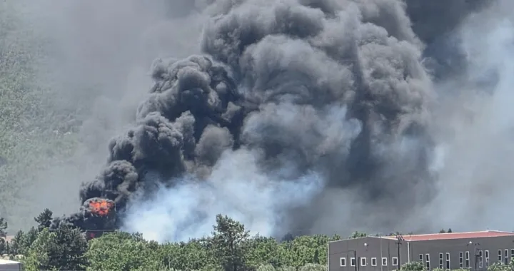 požar u hercegovini, ljubuški, vjetar otežava gašenje/Facebook