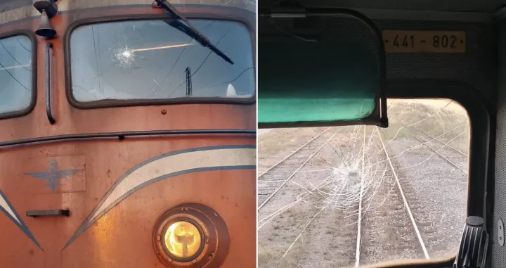 Kamenovan voz Željeznica RS/Željeznice Republike Srpske