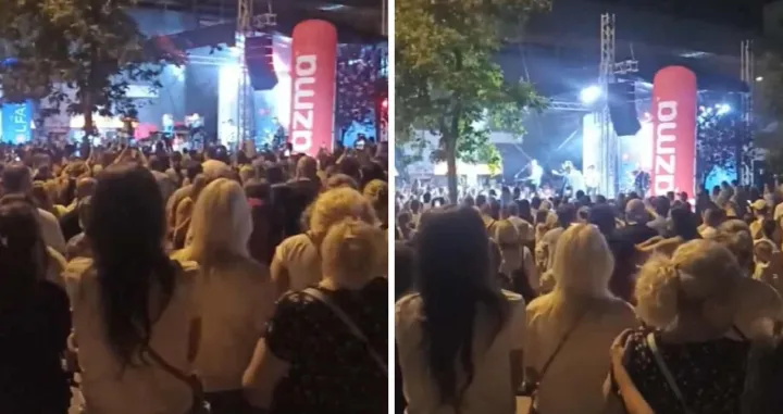Fenomenalna atmosfera na koncertu Mirze Selimovića/Oslobodjenje