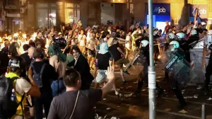 Sukob građana i policije u Beogradu/Zorana Jevtic