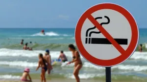 plaža zabrana pušenja/