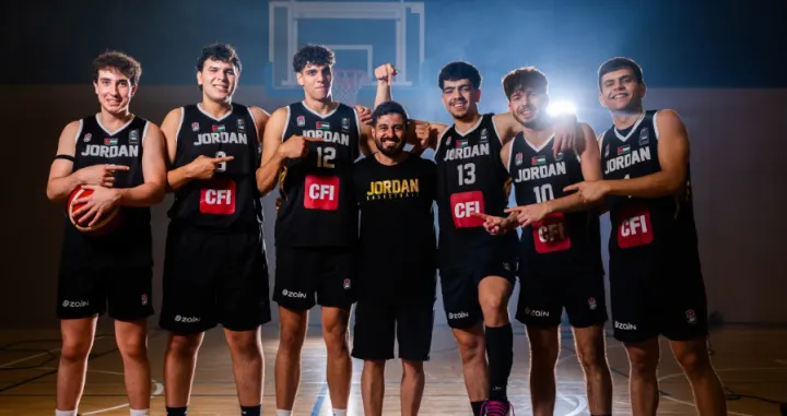 Košarkaši juniorske reprezentacije Jordana (FOTO: FIBA)