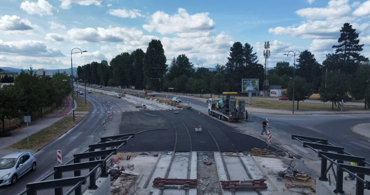 Radovi na tramvajskoj prugi Ilidža - Hrasnica/Adnan Šteta