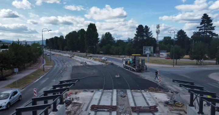 Radovi na tramvajskoj prugi Ilidža - Hrasnica/Adnan Šteta