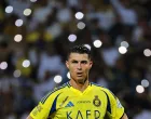 FILE PHOTO: Soccer Football - Saudi Pro League - Al Wehda v Al Nassr - King Abdul Aziz Stadium, Mecca, Saudi Arabia - February 25, 2025 Al Nassr's Cristiano Ronaldo reacts REUTERS/Stringer/File Photo