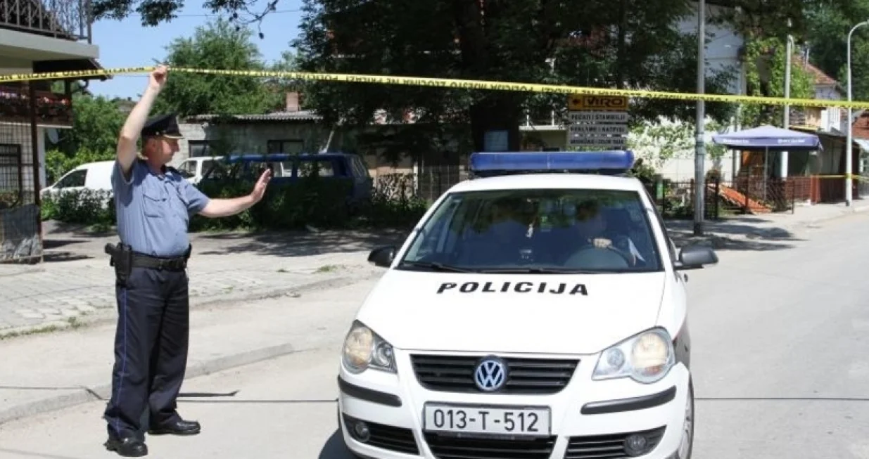 Drvar policija uviđaj/