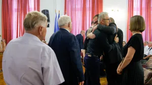 Komemoracija za prof. Šaina u rektoratu UNSA/Damir Deljo