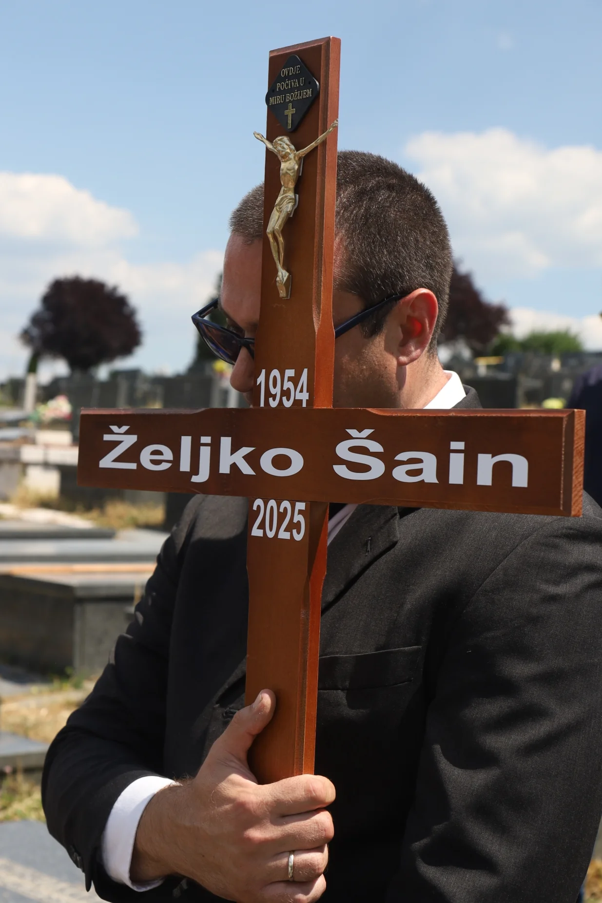 Sahrana Željko Šain groblje Bare/Senad Gubelić