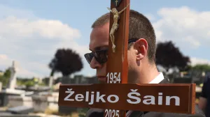 Sahrana Željko Šain groblje Bare/Senad Gubelić