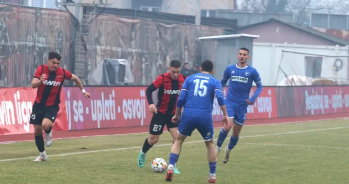 Detalj se utakmice između Slobode i Radnika - 23.02.2025. (FOTO: Sport1.ba)