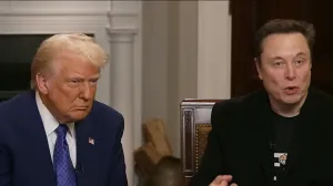 Donald Trump i Elon Musk/Screenshot