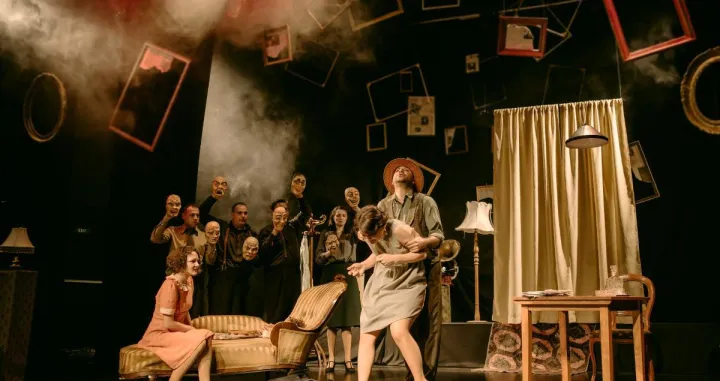 Detalj iz predstave "Pjevanje i ćutanje Sofke Nikolić"/