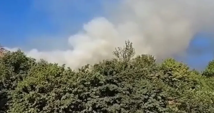 Požar je izbio na deponiji Krupačke stijene/Screenshot/