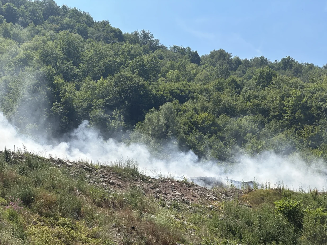 Požar na deponiji Krupačke stijene/Amir Papić