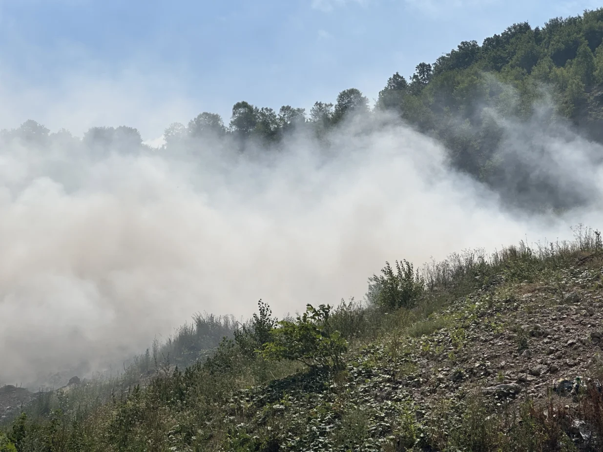 Požar na deponiji Krupačke stijene/Amir Papić