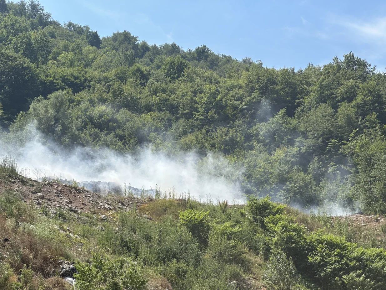 Požar na deponiji Krupačke stijene/Amir Papić
