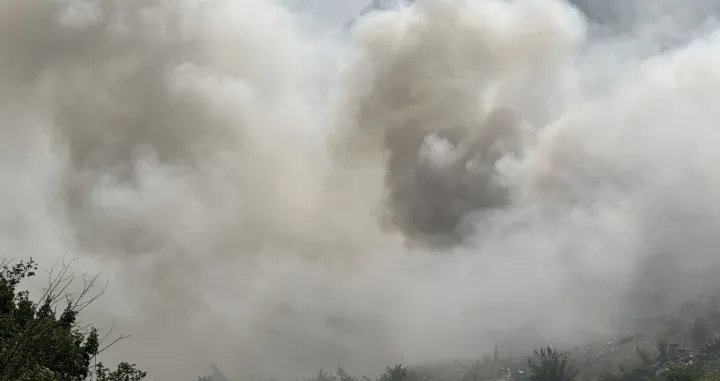 Požar na deponiji Krupačke stijene/Amir Papić