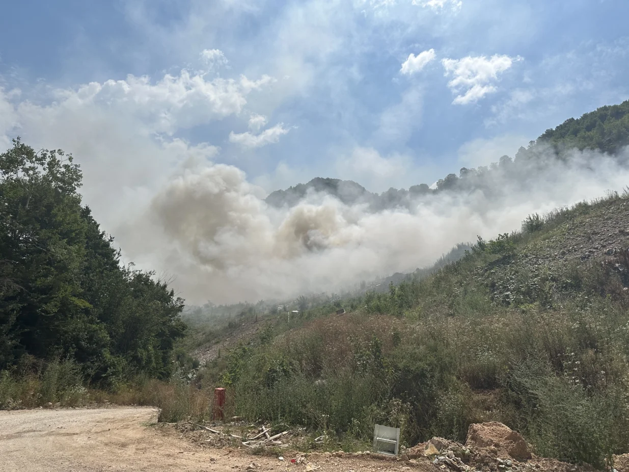 Požar na deponiji Krupačke stijene/Amir Papić
