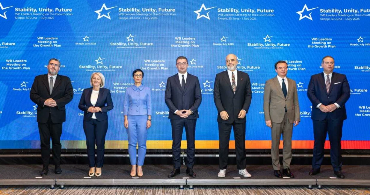 Sastanak lideri Zapadnog Balkana i Marta Kos, Skoplje/X