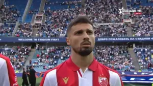 Rade Krunić pjeva Bože pravde (FOTO: Screenshot)