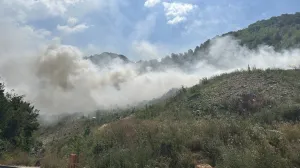 Požar na deponiji Krupačke stijene/Amir Papić