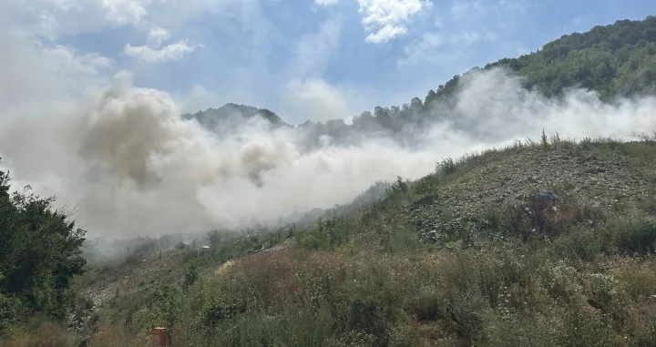 Požar na deponiji Krupačke stijene/Amir Papić