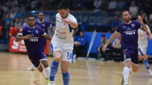 02.06.2025., SD Zrinjevac, Osijek - SuperSport Hrvatska malonogometna liga, finale, 4. utakmica, MNK Osijek - MNK Novo vrijeme. Marin Sesar Photo: Davor Javorovic/PIXSELL