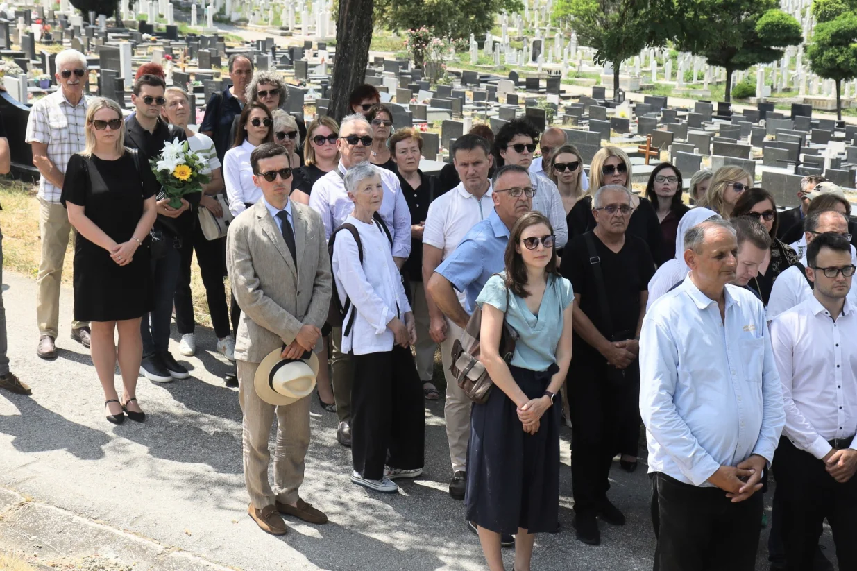 Sahrana Željko Šain groblje Bare/Senad Gubelić