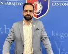 Faruk Selmanović sa cvijetom Srebrenice/Facebook