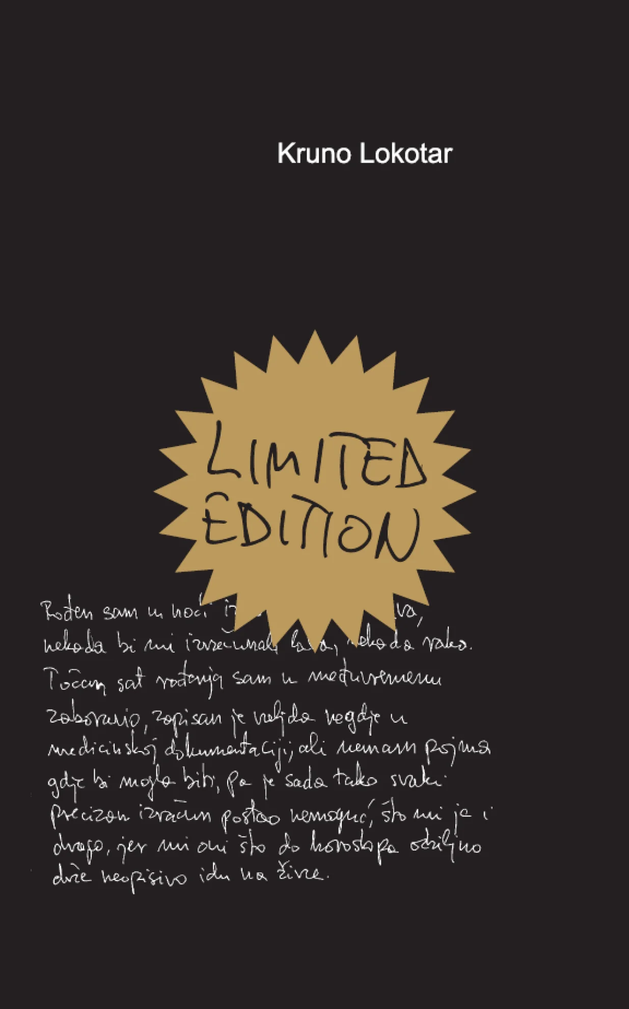 Dnevnik "Limited edition" u izdanju Buybooka/