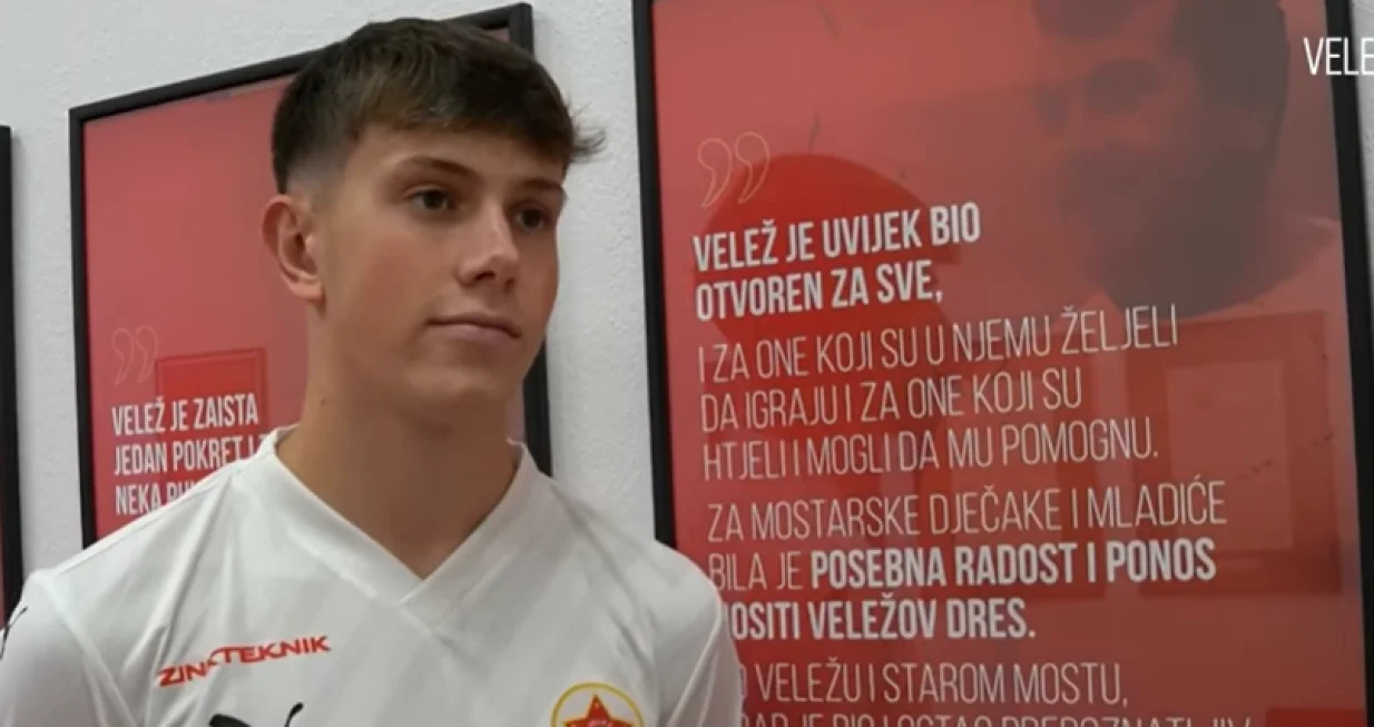 Damir Halilović pojačao Velež (FOTO: Screenshot)