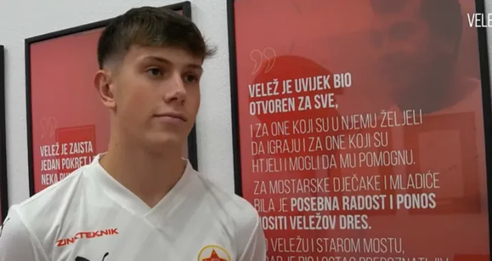 Damir Halilović pojačao Velež (FOTO: Screenshot)