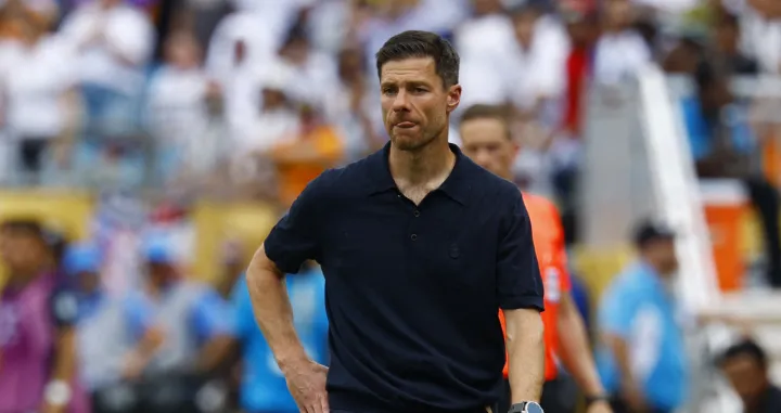 Soccer Football - FIFA Club World Cup - Group H - Real Madrid v Pachuca - Bank of America Stadium, Charlotte, North Carolina, U.S. - June 22, 2025 Real Madrid coach Xabi Alonso REUTERS/Susana Vera