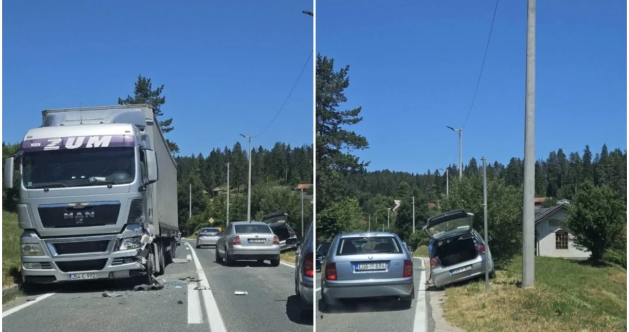 U nesreći učestvovali šleper i automobil/Čitatelj/