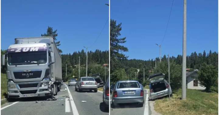 U nesreći učestvovali šleper i automobil/Čitatelj/