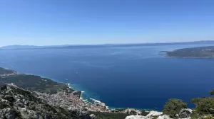 Jadransko more, sunčano, pogled, Biokovo, Brela/Oslobođenje