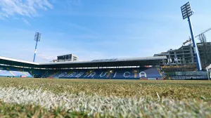 Stadion Grbavica uoči duela Željezničara i Vareša