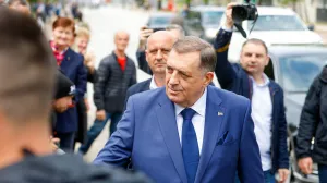 Dodik u Istocnom Sarajevu povodom otvaranja Univerziteta/Damir Deljo
