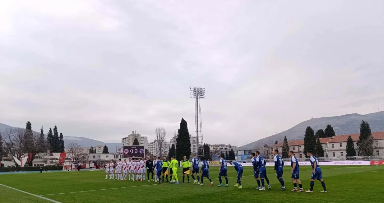 HŠK Zrinjski - FK Željezničar, 18. kolo WWin lige BiH, 16.2.2025.g.