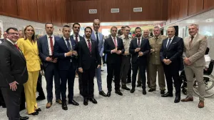 Delegacija SNSD-ovaca na prijemu u Američkoj Ambasadi u Sarajevu/