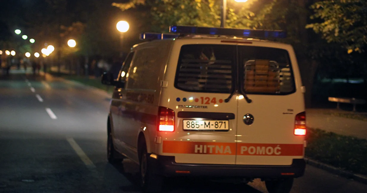 hitna pomoć noć ilustracija/Sarajevski.ba