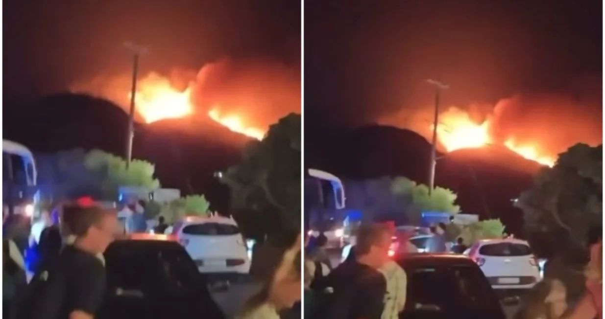 Turisti u panici/Printscreen/X.com//